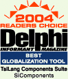 TsiLang Components Suite- Best Globalization Tool 2004!