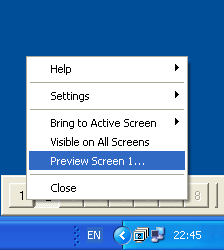 Multi Screen Emulator for Windows: Preview desktop