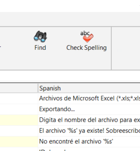 Translation Editor Spell Check